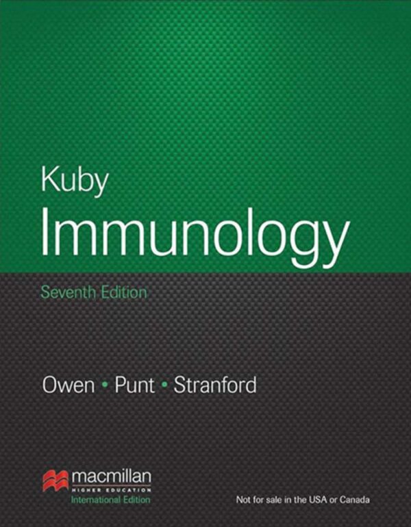 Kuby Immunology: International Edition, Owen author Judith A Owen